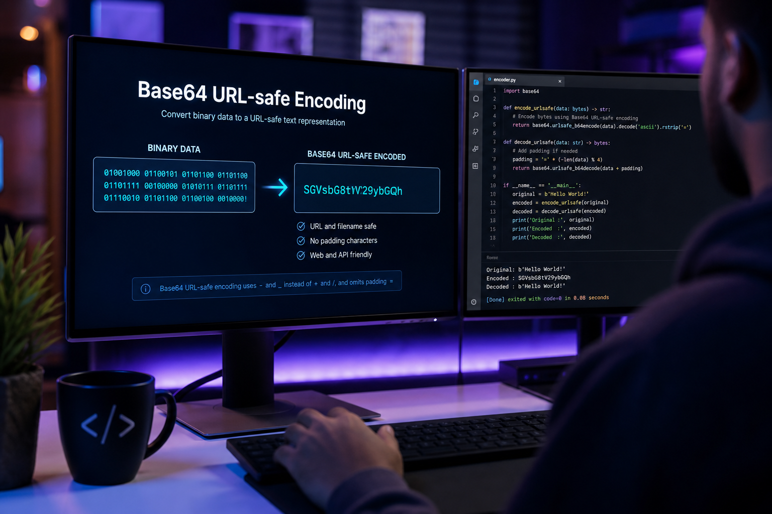URL-Safe Base64 Encoding Explained